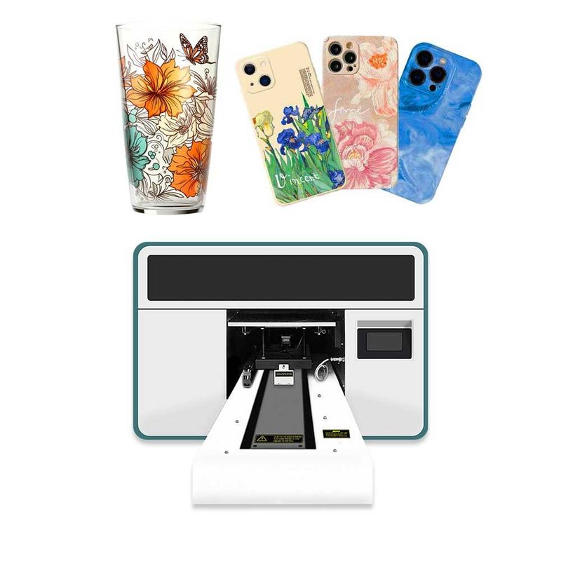 A3ハイブリッドUVプリンターUVインクジェットフラットベッドプリンター I3200ヘッド付き3Dプリンター