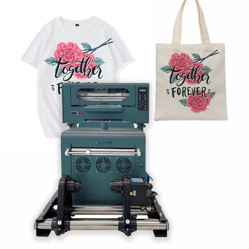 デュアル Xp600 ヘッド DTF インクジェットプリンター 30cm Tシャツ転送プリンター ペットフィルムプリンター