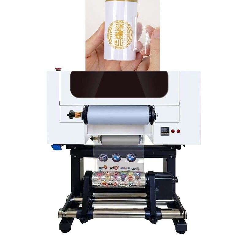 30CM UV DTFプリンター ロゴ印刷 ロールからロール A3 UV DTFプリンター スティッカー用