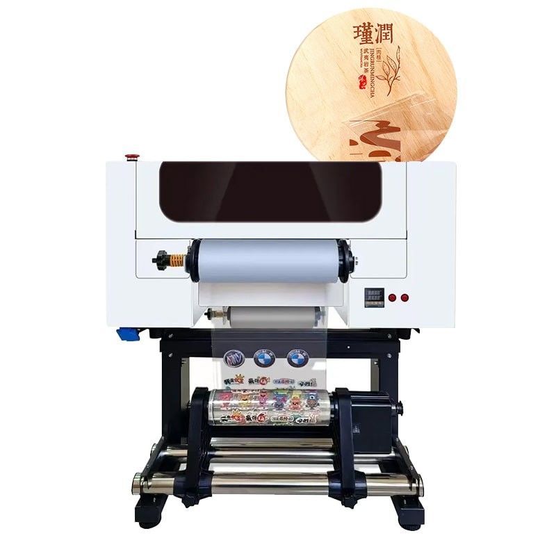 30CM UV DTFプリンター ロール・トゥ・ロール A3 UV DTFプリンター 2つのXP600ヘッド