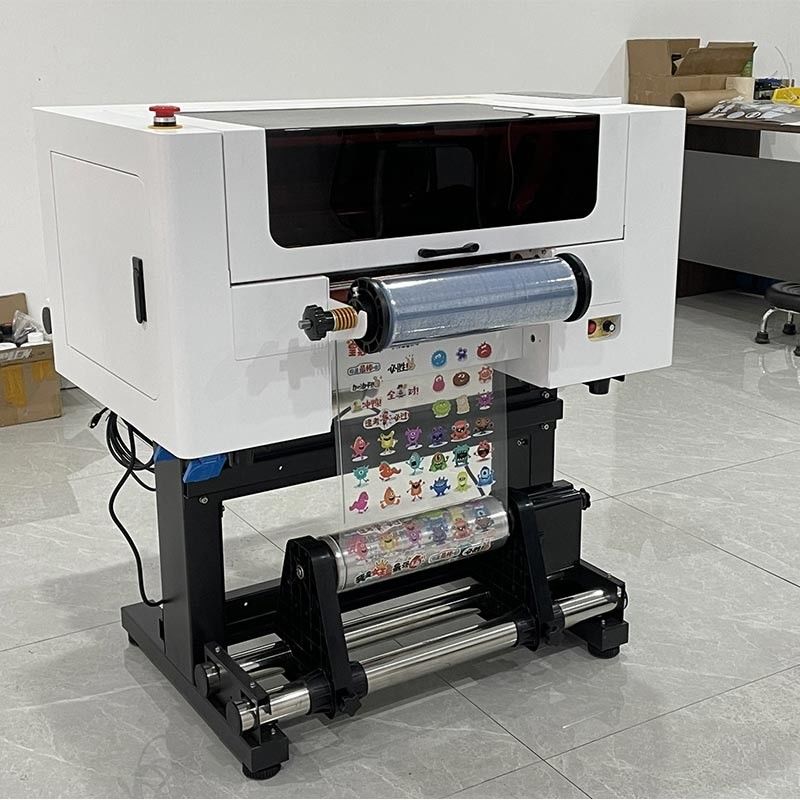 30CM UV DTFプリンター ロールからロールに印刷 ラベル用A3 UV DTFプリンター パッケージの装飾