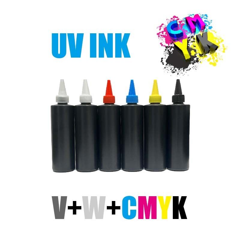 UV 固めるインク ハード ソフト LED UV インク Epson I3200 XP600 DX4 DX5 DX7