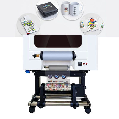 30cm UV DTF クリスタルラベルプリンター 2 In 1 マシン